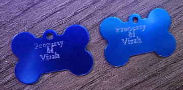 Custom Engraved Dog Tag 